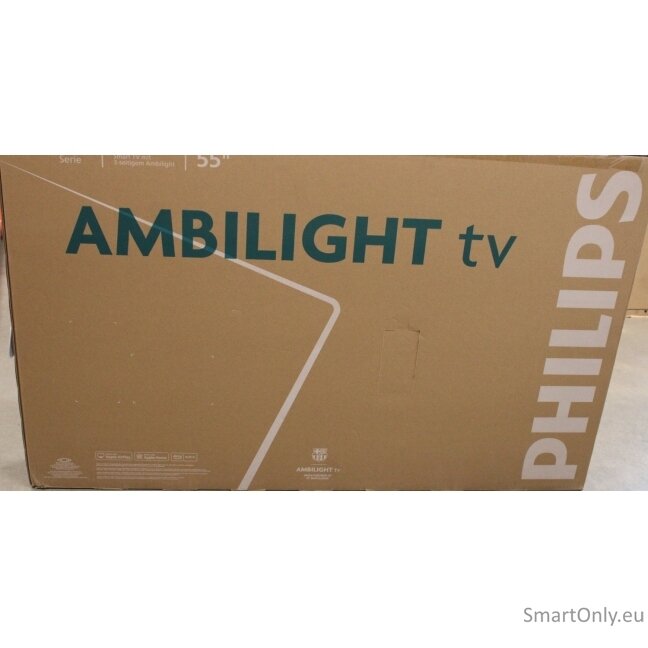 SALE OUT. Philips 55PUS8010/12 55" (139cm) LED 4K Ambilight TV | Philips 55PUS8010/12 | 55 | Smart TV | TITAN OS | UHD | Black | DAMAGED PACKAGING SALE OUT. Philips 55PUS8010/12 55" (139cm) LED 4K Ambilight TV | Philips 55PUS8010/12 | 55 | Smart TV | TITAN OS | UHD | Black | DAMAGED PACKAGING