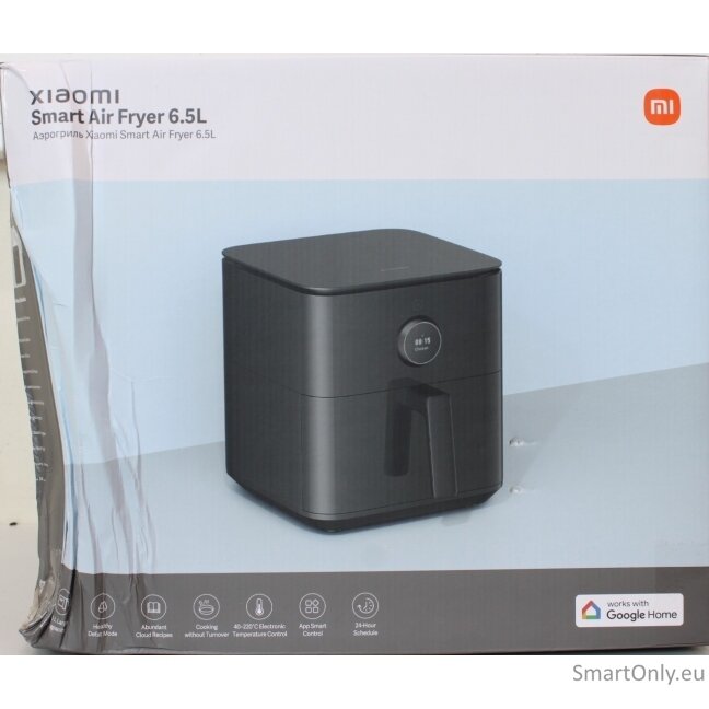 SALE OUT. | Xiaomi | Smart Air Fryer (EU) | BHR7357EU | Capacity 6.5 L | Power 1800 W | Black | DAMAGED PACKAGING | 24 month(s) SALE OUT. | Xiaomi | Smart Air Fryer (EU) | BHR7357EU | Capacity 6.5 L | Power 1800 W | Black | DAMAGED PACKAGING | 24 month(s)