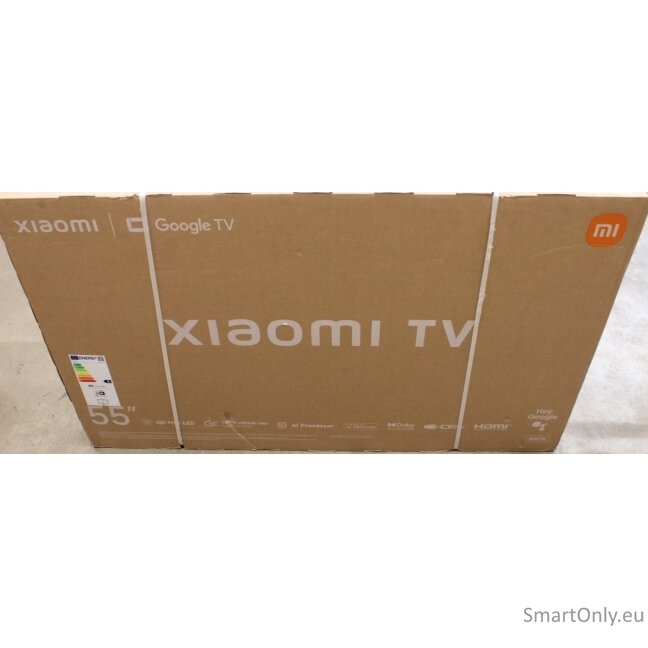 SALE OUT. Xiaomi TV S Pro Mini LED 55 2026 4K UHD (3840 x 2160) | SALE OUT. Xiaomi TV | S Pro 2026 | 55 | Smart TV | Google TV | Grey | DAMAGED PACKAGING 4 SALE OUT. Xiaomi TV S Pro Mini LED 55 2026 4K UHD (3840 x 2160) | SALE OUT. Xiaomi TV | S Pro 2026 | 55 | Smart TV | Google TV | Grey | DAMAGED PACKAGING 4