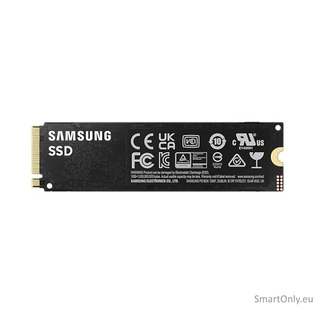 Samsung | 990 PRO | 1000 GB | SSD form factor M.2 2280 | Solid-state drive interface PCIe Gen4x4 | Read speed 7450 MB/s | Write speed 6900 MB/s 1 Samsung | 990 PRO | 1000 GB | SSD form factor M.2 2280 | Solid-state drive interface PCIe Gen4x4 | Read speed 7450 MB/s | Write speed 6900 MB/s 1