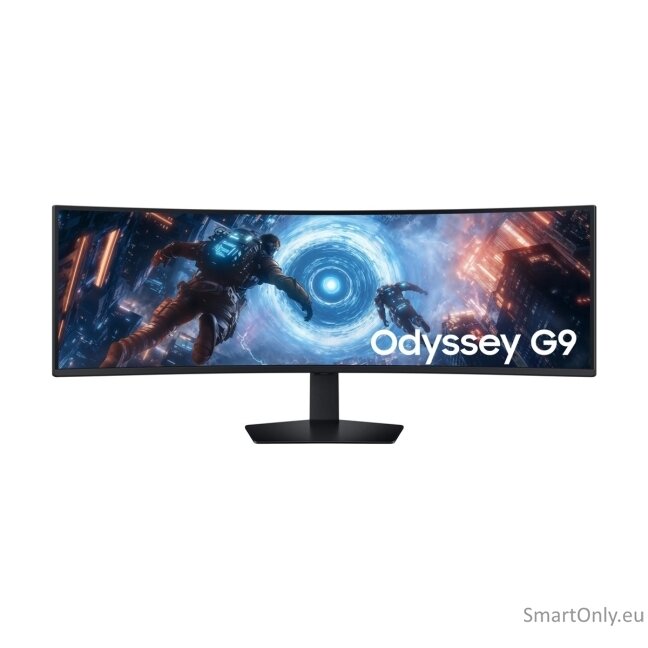 Samsung | LS49FG910EUXEN | 49 " | VA | DQHD | 32:9 | 144 Hz | 1 ms | 5120 x 1440 pixels | 350 cd/m² | HDMI ports quantity 2 | Black 9 Samsung | LS49FG910EUXEN | 49 " | VA | DQHD | 32:9 | 144 Hz | 1 ms | 5120 x 1440 pixels | 350 cd/m² | HDMI ports quantity 2 | Black 9