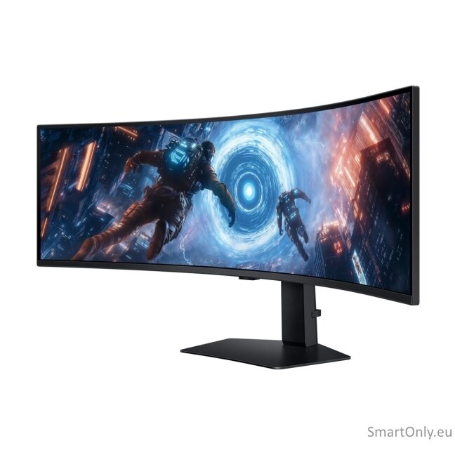 Samsung | LS49FG910EUXEN | 49 " | VA | DQHD | 32:9 | 144 Hz | 1 ms | 5120 x 1440 pixels | 350 cd/m² | HDMI ports quantity 2 | Black 10