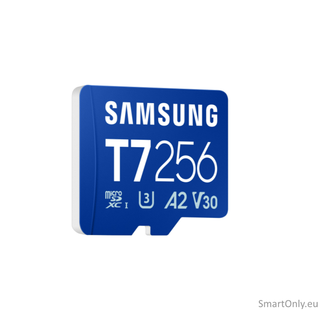 Samsung MicroSD card | T7 | 256 GB | microSDXC | Flash memory class U3, V30, A2 2