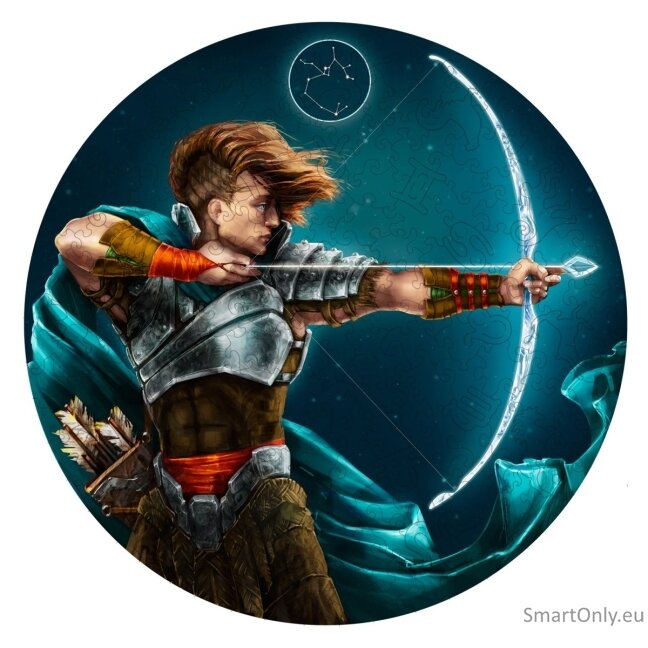 Šaulys (Zodiakai) Dėlionė Iš Medžio (200 detalių) Fantasy Puzzles 2 Šaulys (Zodiakai) Dėlionė Iš Medžio (200 detalių) Fantasy Puzzles 2