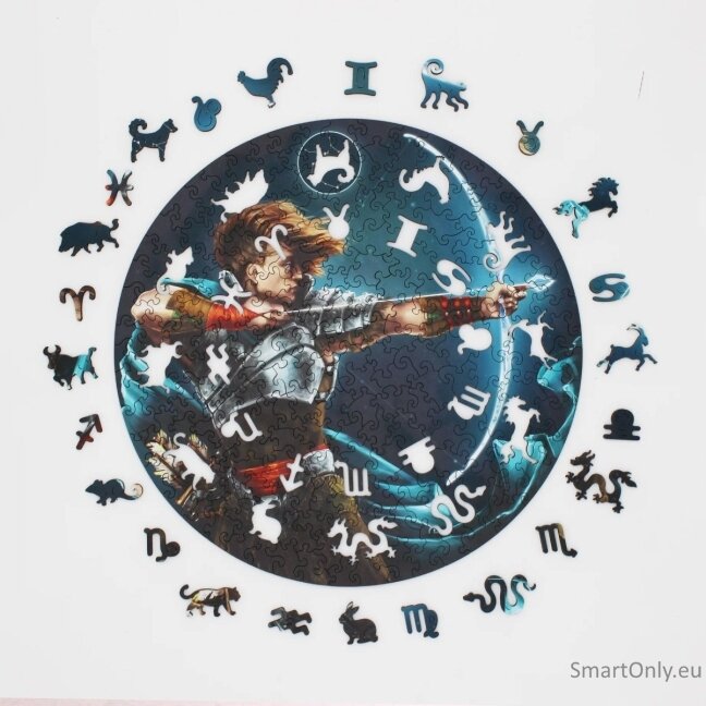 Šaulys (Zodiakai) Dėlionė Iš Medžio (200 detalių) Fantasy Puzzles 3