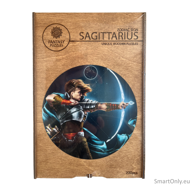 Šaulys (Zodiakai) Dėlionė Iš Medžio (200 detalių) Fantasy Puzzles 6 Šaulys (Zodiakai) Dėlionė Iš Medžio (200 detalių) Fantasy Puzzles 6