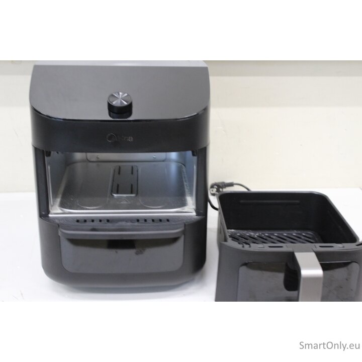 SALE OUT. Midea MAD1100DADK Air fryer digital,Two-zone cavity, 6.4L + 4.4L | Midea Two Zone Airfryer | MAD1100DADK | Power 1850 W | Capacity 4.4/6.4 L | Rapid Air technology | Black | USED, DIRTY, SCRATCHED ON TOP 2