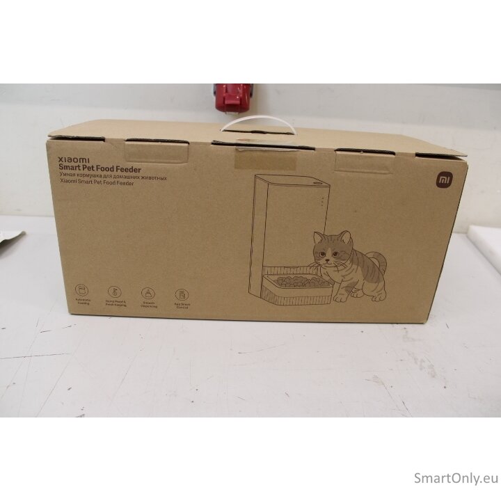 SALE OUT. Xiaomi | Smart Pet Food Feeder EU | Capacity 3.6 L | White | USED, SCRATCHED,NO MANUAL,NO POWER CORD SALE OUT. Xiaomi | Smart Pet Food Feeder EU | Capacity 3.6 L | White | USED, SCRATCHED,NO MANUAL,NO POWER CORD
