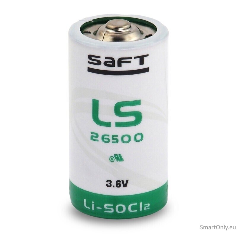 Saft LS26500 CR C 3,6V lit. ličio baterija 1 vnt. Saft LS26500 CR C 3,6V lit. ličio baterija 1 vnt.