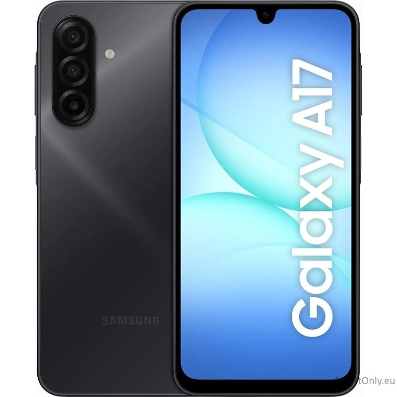 Samsung | Galaxy | A17 | Black | 6.7 " | Super AMOLED | 1080 x 2340 pixels | Mediatek | Helio G99 | Internal RAM 4 GB | 128 GB | Dual SIM | microSD | 4G | Main camera resolution 50 MP | Secondary camera resolution 5 MP | Android | 15 | 5000 mAh 2