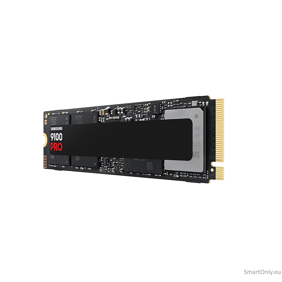 Samsung 9100 PRO | 1000 GB | SSD form factor M.2 2280 | Solid-state drive interface PCIe 5.0 | Read speed 14700 MB/s | Write speed 13400 MB/s 1