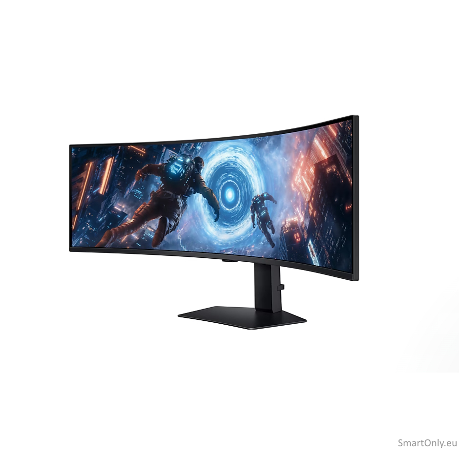 Samsung | LS49FG910EUXEN | 49 " | VA | DQHD | 32:9 | 144 Hz | 1 ms | 5120 x 1440 pixels | 350 cd/m² | HDMI ports quantity 2 | Black 1 Samsung | LS49FG910EUXEN | 49 " | VA | DQHD | 32:9 | 144 Hz | 1 ms | 5120 x 1440 pixels | 350 cd/m² | HDMI ports quantity 2 | Black 1