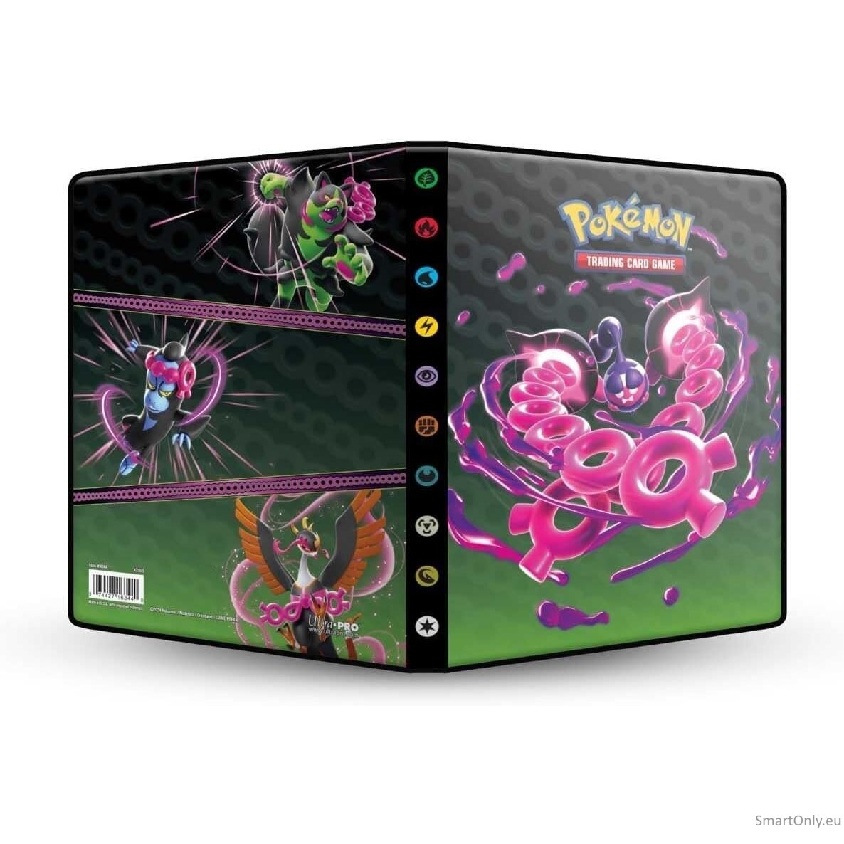 Scarlet and Violet Shrouded Fable 4 kišenių albumas Pokémon kortelėms Ultra Pro 1 Scarlet and Violet Shrouded Fable 4 kišenių albumas Pokémon kortelėms Ultra Pro 1