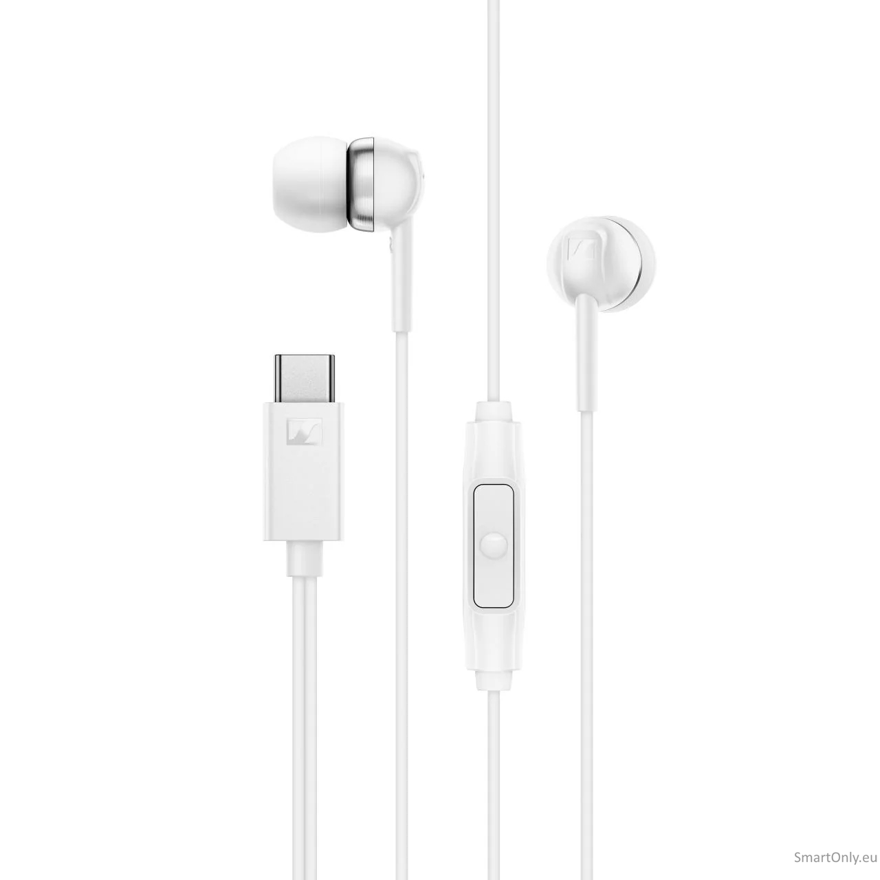 Sennheiser Headphones | CX 80U | Wired | In-ear | Microphone | White 2 Sennheiser Headphones | CX 80U | Wired | In-ear | Microphone | White 2