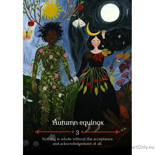 Seasons of the Witch Mabon Oracle kortos Rockpool Publishing 6
