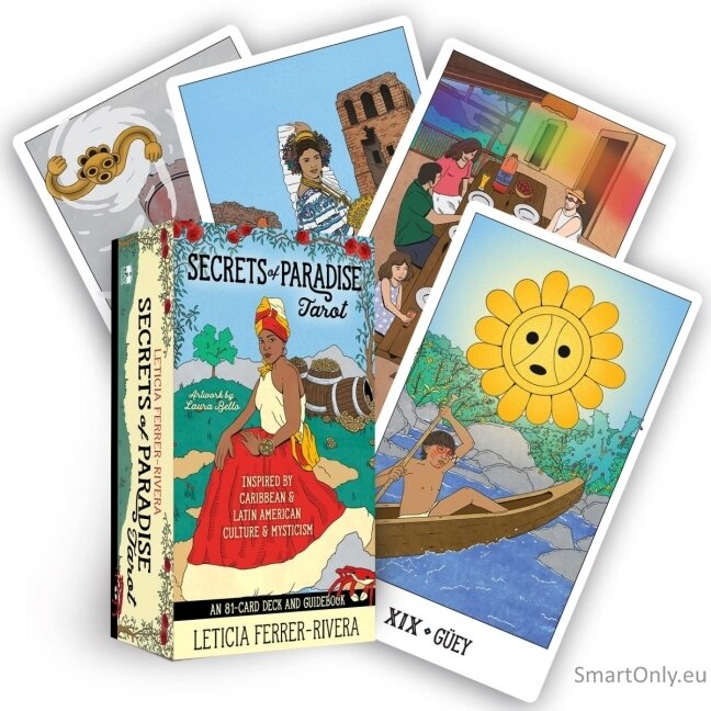 Secrets of Paradise Tarot kortos Hay House