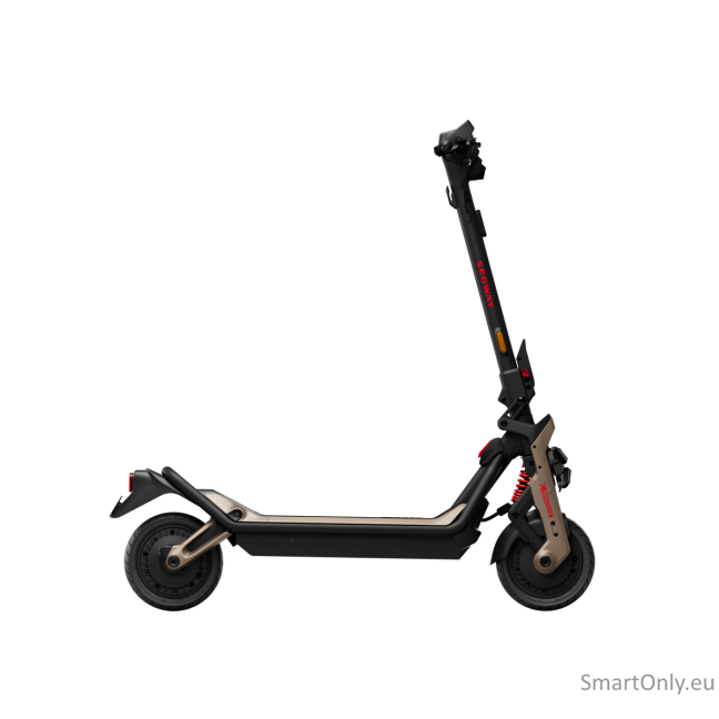 Segway | Superscooter GT3 Pro | Electric Scooter | Max 2 x 3500W W | Up to 80 km/h | 11 " | Black and Gold 1