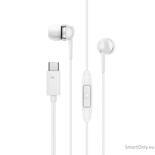 Sennheiser Headphones | CX 80U | Wired | In-ear | Microphone | White 2 Sennheiser Headphones | CX 80U | Wired | In-ear | Microphone | White 2