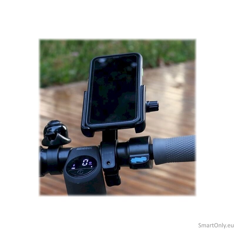 Segway Smartphone holder for Kickscooters Black, 6.5 ", Adjustable, 360 8 Segway Smartphone holder for Kickscooters Black, 6.5 ", Adjustable, 360 8