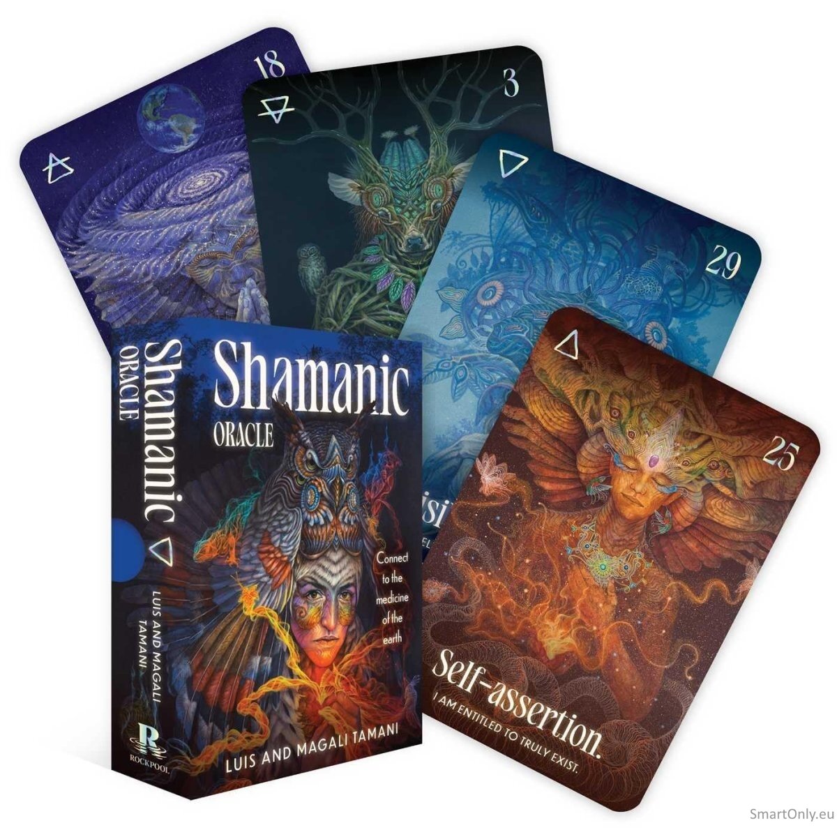 Shamanic Oracle kortos Rockpool Publishing