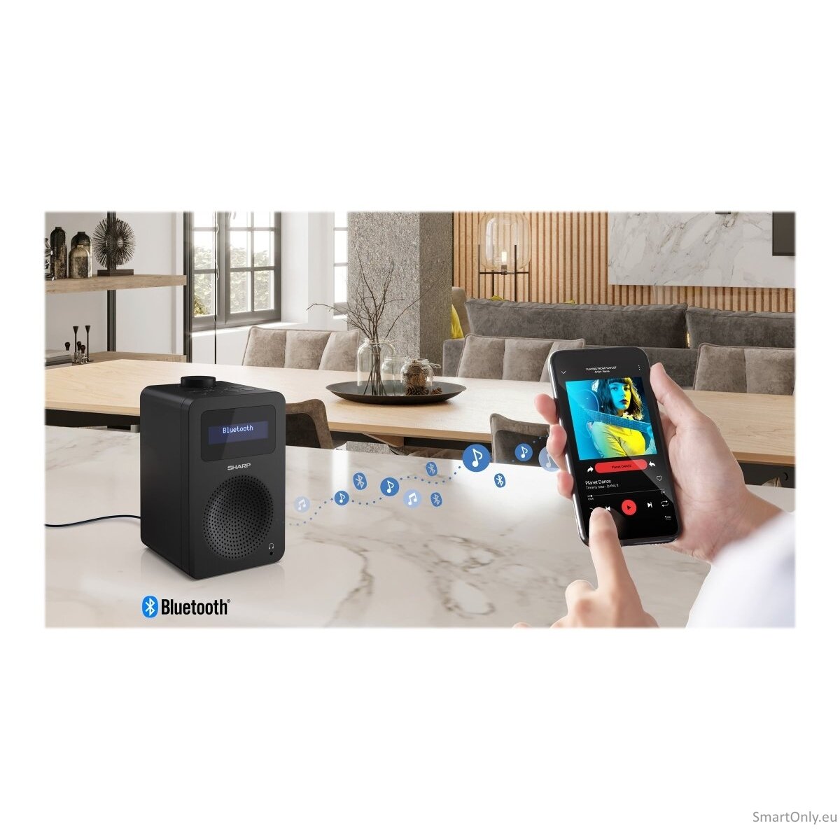 Sharp DR-430(BK) Digital Radio, FM/DAB/DAB+, Bluetooth 5.0, Midnight Black | Sharp | Digital Radio | DR-430(BK) | Bluetooth | Midnight Black 12 Sharp DR-430(BK) Digital Radio, FM/DAB/DAB+, Bluetooth 5.0, Midnight Black | Sharp | Digital Radio | DR-430(BK) | Bluetooth | Midnight Black 12