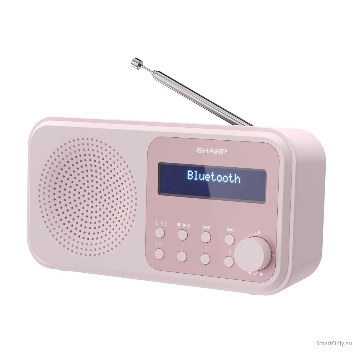 Sharp DR-P420(PK) Tokyo Portable Digital Radio, FM/DAB/DAB+, Bluetooth 5.0, USB or Battery Powered, Pink Sharp 4 Sharp DR-P420(PK) Tokyo Portable Digital Radio, FM/DAB/DAB+, Bluetooth 5.0, USB or Battery Powered, Pink Sharp 4