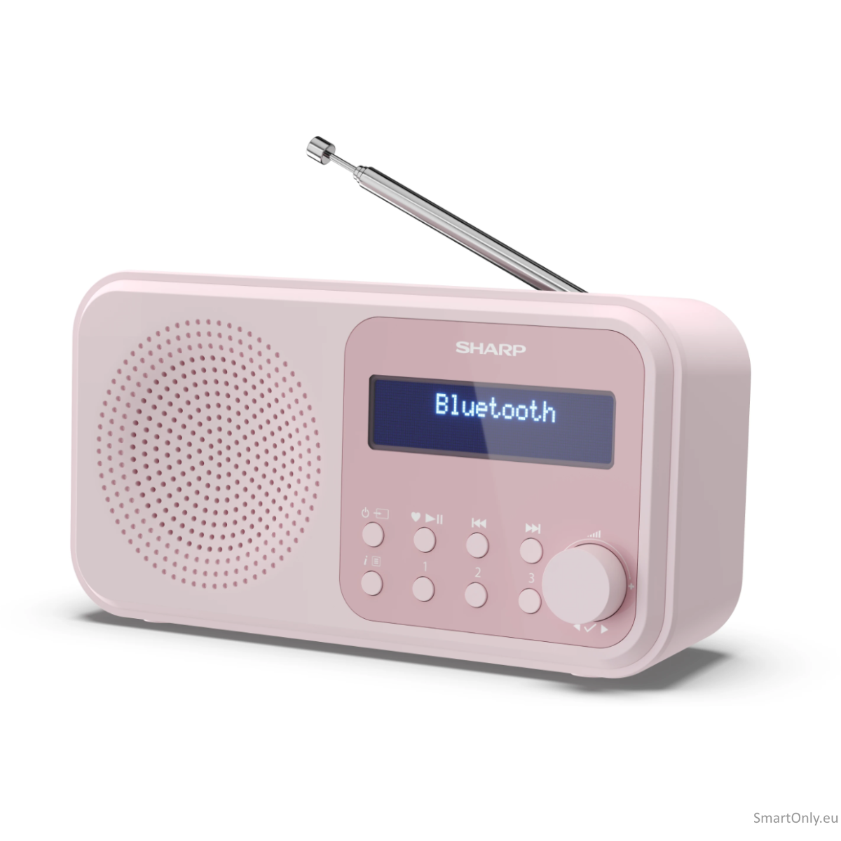 Sharp DR-P420(PK) Tokyo Portable Digital Radio, FM/DAB/DAB+, Bluetooth 5.0, USB or Battery Powered, Pink Sharp Sharp DR-P420(PK) Tokyo Portable Digital Radio, FM/DAB/DAB+, Bluetooth 5.0, USB or Battery Powered, Pink Sharp