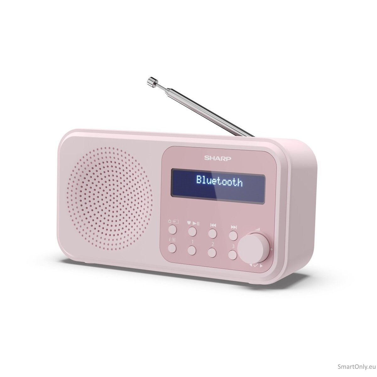 Sharp DR-P420(PK) Tokyo Portable Digital Radio, FM/DAB/DAB+, Bluetooth 5.0, USB or Battery Powered, Pink Sharp 5 Sharp DR-P420(PK) Tokyo Portable Digital Radio, FM/DAB/DAB+, Bluetooth 5.0, USB or Battery Powered, Pink Sharp 5