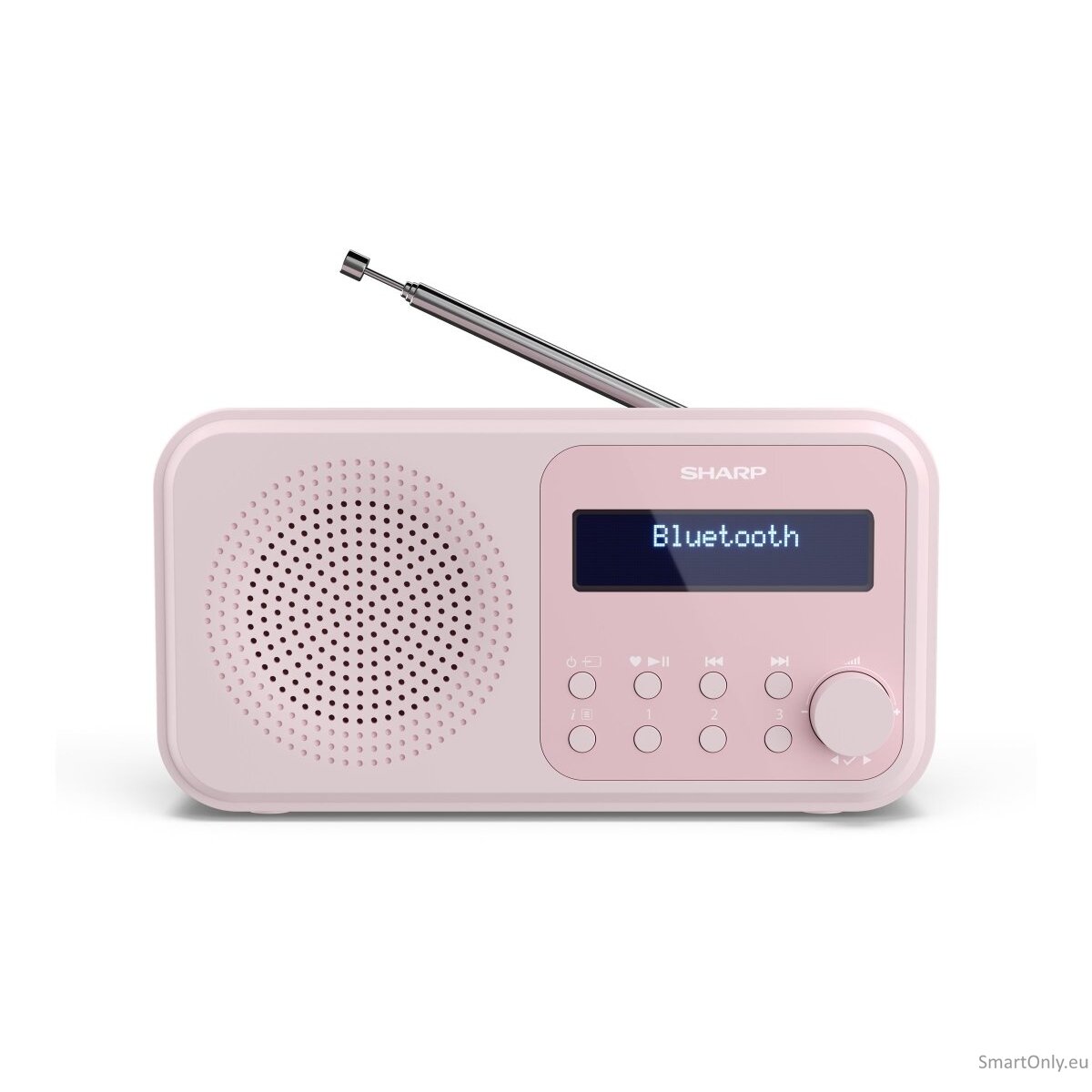 Sharp DR-P420(PK) Tokyo Portable Digital Radio, FM/DAB/DAB+, Bluetooth 5.0, USB or Battery Powered, Pink Sharp 7 Sharp DR-P420(PK) Tokyo Portable Digital Radio, FM/DAB/DAB+, Bluetooth 5.0, USB or Battery Powered, Pink Sharp 7
