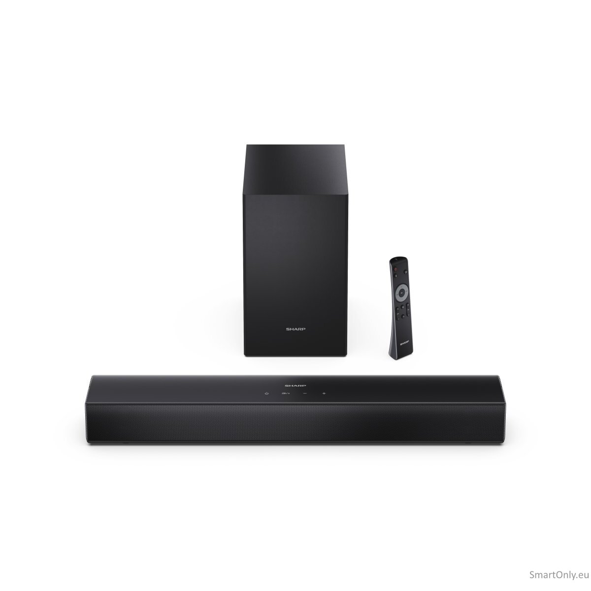 Sharp HT-SBW121 Compact 2.1 Soundbar with Wireless Subwoofer | Sharp 2