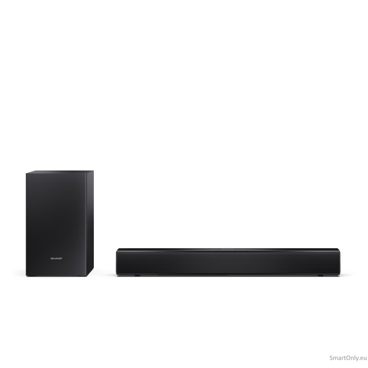 Sharp HT-SBW121 Compact 2.1 Soundbar with Wireless Subwoofer | Sharp