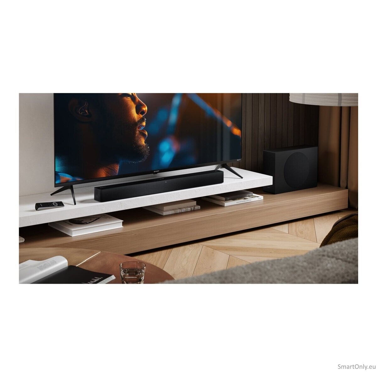 Sharp HT-SBW310 2.1 Dolby Atmos / DTS Virtual:X Soundbar with Slim Wireless Subwoofer | Sharp 18 Sharp HT-SBW310 2.1 Dolby Atmos / DTS Virtual:X Soundbar with Slim Wireless Subwoofer | Sharp 18
