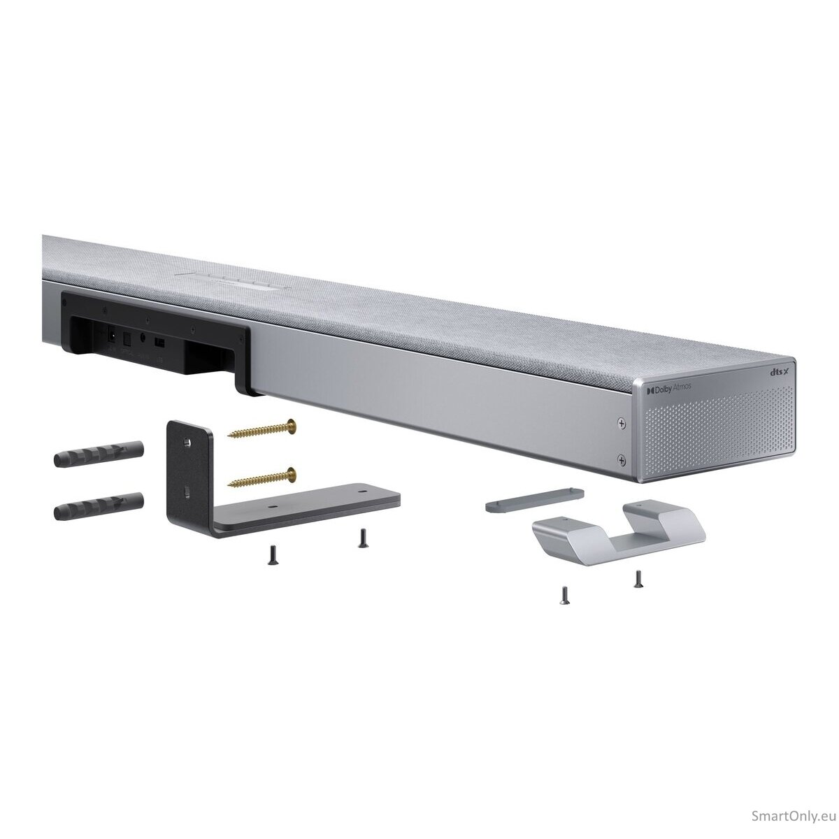 Sharp HT-SBW53121(SL) Q 3.1.2 Dolby Atmos/ DTS:X Soundbar with Wireless Subwoofer, Silver | Sharp 21
