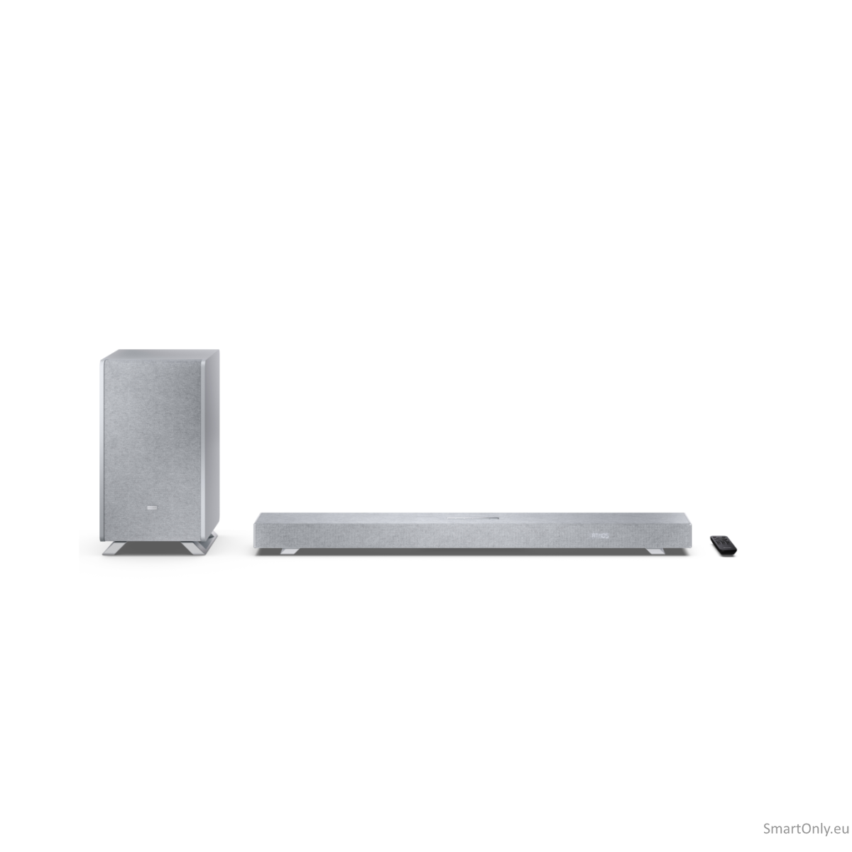 Sharp HT-SBW53121(SL) Q 3.1.2 Dolby Atmos/ DTS:X Soundbar with Wireless Subwoofer, Silver | Sharp Sharp HT-SBW53121(SL) Q 3.1.2 Dolby Atmos/ DTS:X Soundbar with Wireless Subwoofer, Silver | Sharp