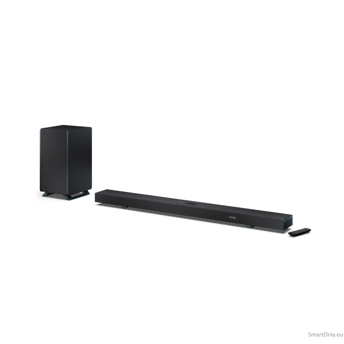 Sharp HT-SBW55121(BK) Q 5.1.2 Dolby Atmos/ DTS:X Soundbar with Wireless Subwoofer, Black | Sharp 1