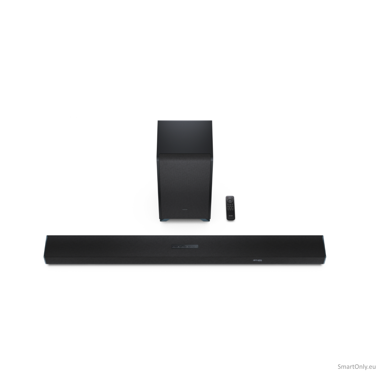 Sharp HT-SBW55121(BK) Q 5.1.2 Dolby Atmos/ DTS:X Soundbar with Wireless Subwoofer, Black | Sharp 2 Sharp HT-SBW55121(BK) Q 5.1.2 Dolby Atmos/ DTS:X Soundbar with Wireless Subwoofer, Black | Sharp 2