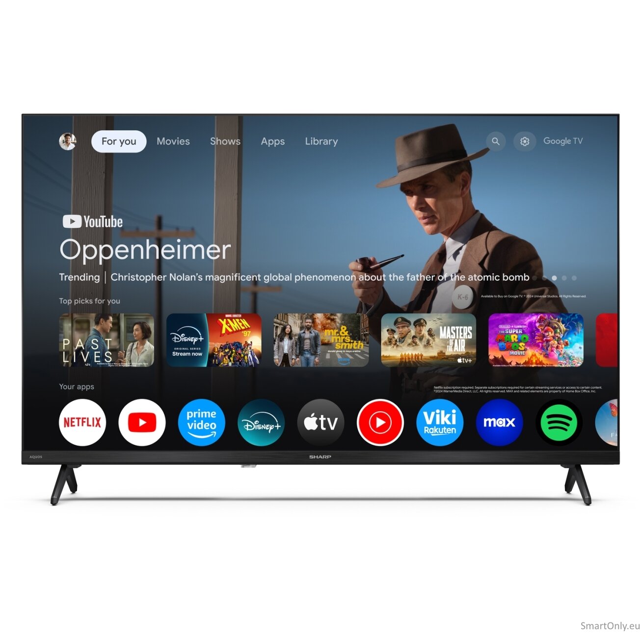 Sharp | 32HF2265E | 32 | Smart TV | Google TV 2