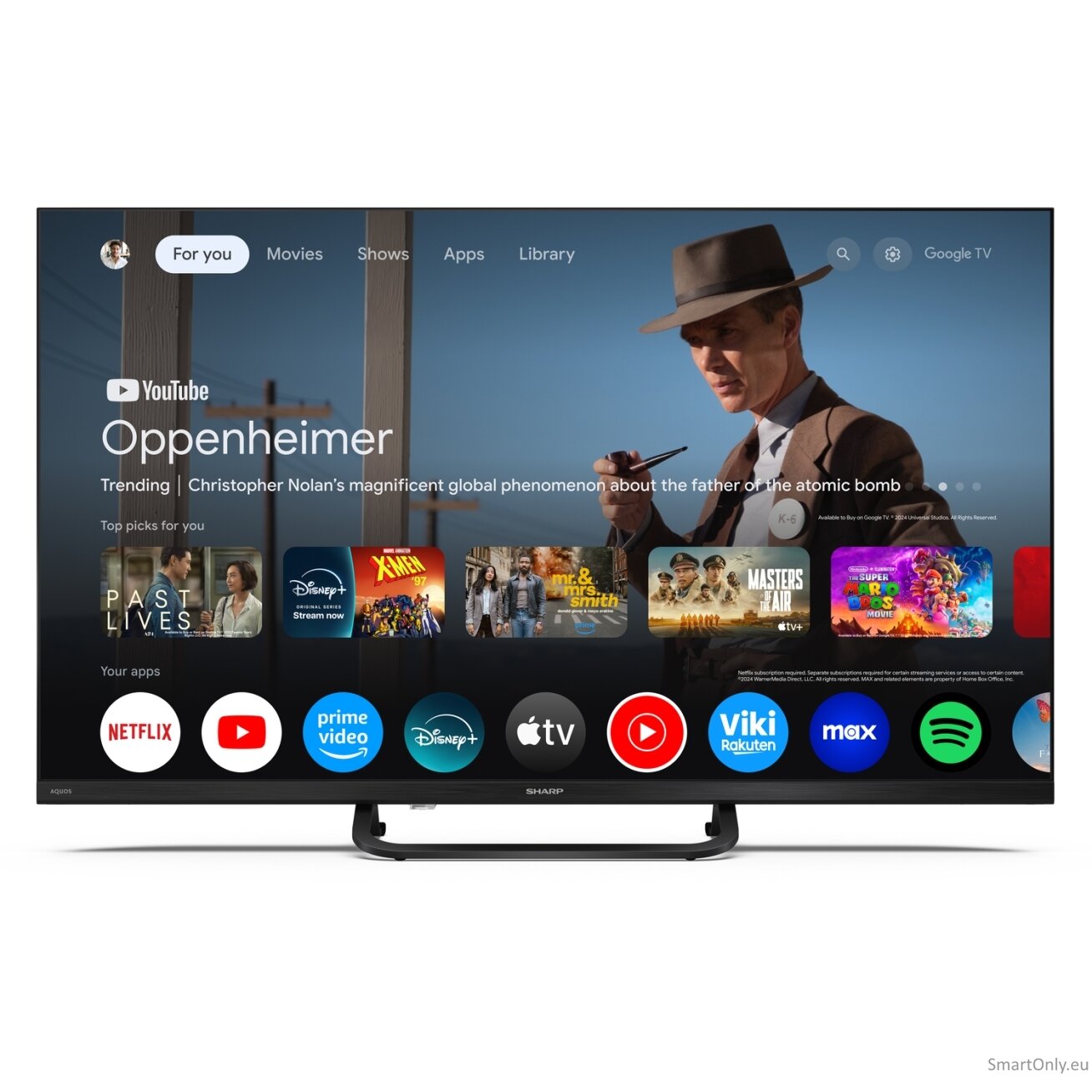 Sharp | 32HF3865E | 32 | Smart TV | Google TV 4