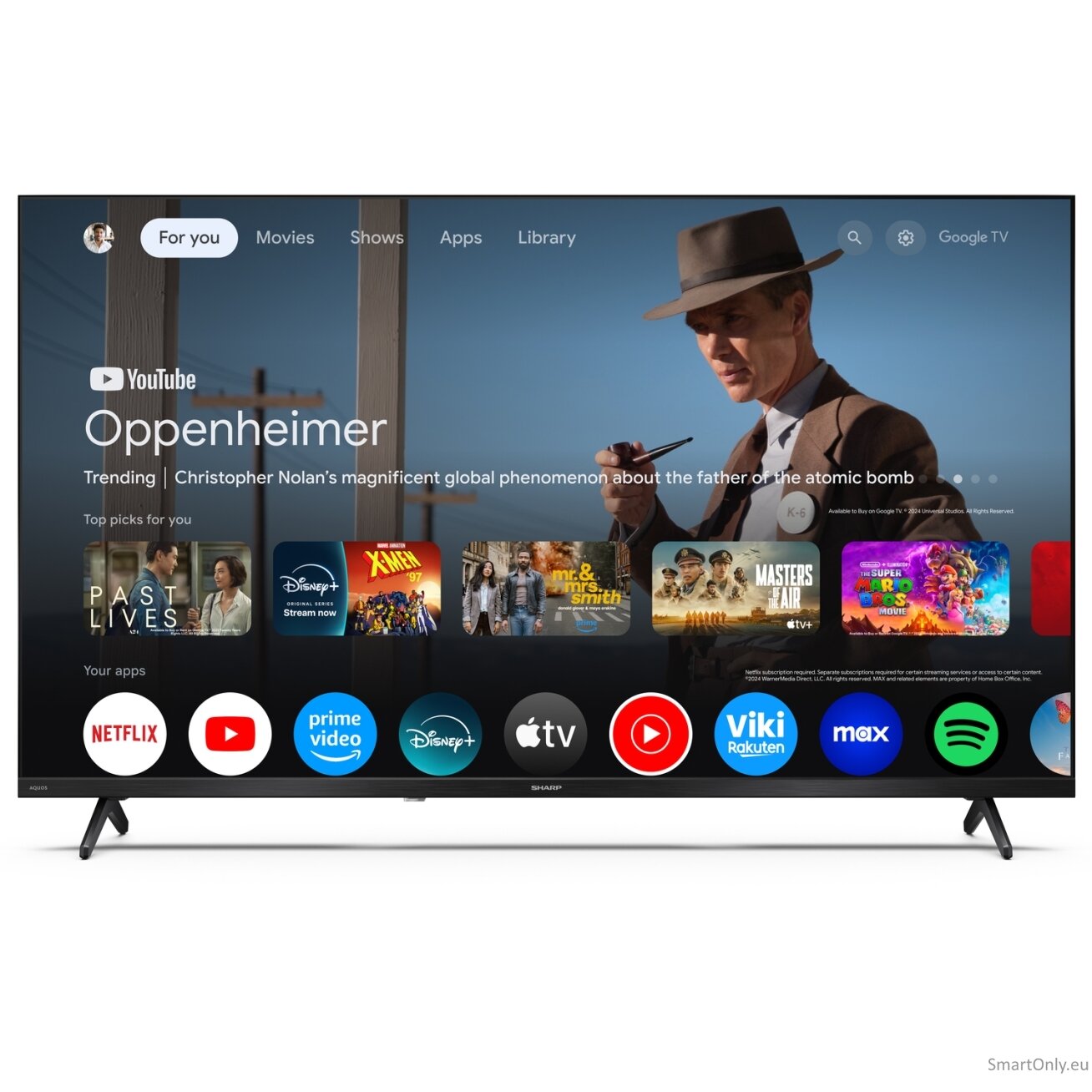 Sharp | 40HF3265E | 40 | Smart TV | Google TV 2