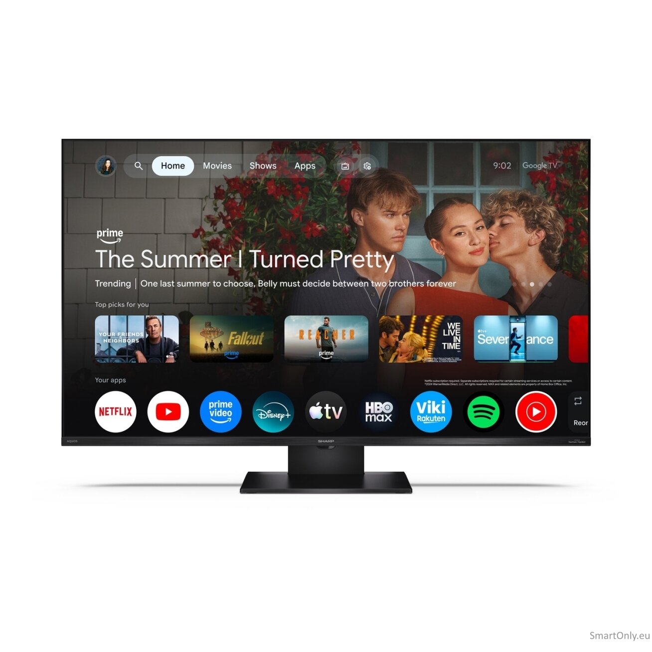 Sharp 43HR7265E 43" (108cm) 4K Ultra HD QLED Google TV | Sharp Sharp 43HR7265E 43" (108cm) 4K Ultra HD QLED Google TV | Sharp