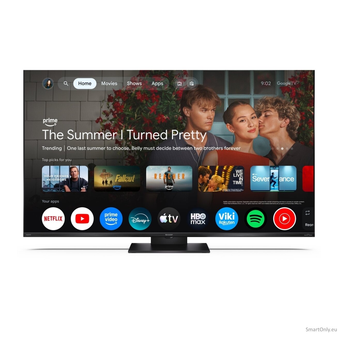 Sharp 50JR7265E 50" (126cm) 4K Ultra HD QLED Google TV | Sharp Sharp 50JR7265E 50" (126cm) 4K Ultra HD QLED Google TV | Sharp