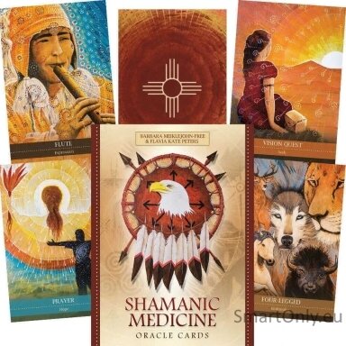 Shamanic Medicine Oracle kortos Blue Angel