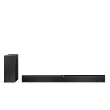 Sharp HT-SBW310 2.1 Dolby Atmos / DTS Virtual:X Soundbar with Slim Wireless Subwoofer | Sharp Sharp HT-SBW310 2.1 Dolby Atmos / DTS Virtual:X Soundbar with Slim Wireless Subwoofer | Sharp