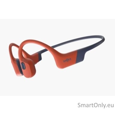 Shokz OpenSwim Pro Bone conduction headphones for swimming, USB-C, Red
