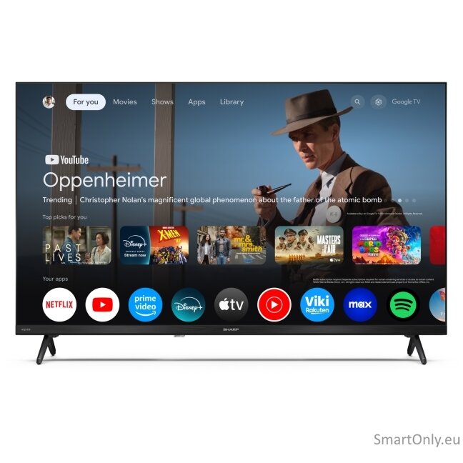 Sharp | 32HF2265E | 32 | Smart TV | Google TV 2 Sharp | 32HF2265E | 32 | Smart TV | Google TV 2