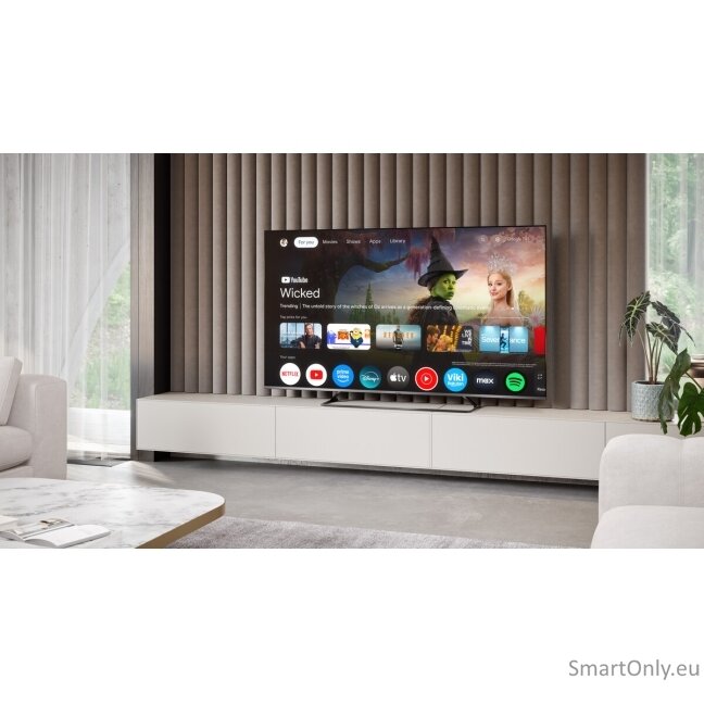Sharp 4K Ultra HD QLED MiniLED TV | 65JP7265E | 55 | Smart TV | Google TV | UHD 6