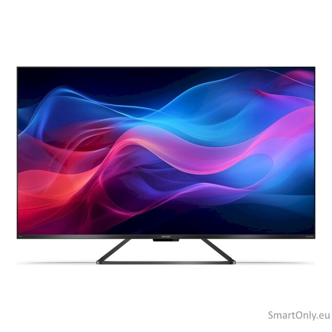 Sharp 55GR8265E 55" (139cm) 4K Ultra HD QLED Smart Google Frameless TV, 144Hz, Dolby Vision IQ, Dolby Atmos, Harman/Kardon 1
