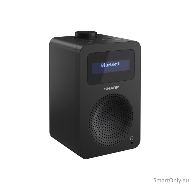 Sharp DR-430(BK) Digital Radio, FM/DAB/DAB+, Bluetooth 5.0, Midnight Black | Sharp | Digital Radio | DR-430(BK) | Bluetooth | Midnight Black 8
