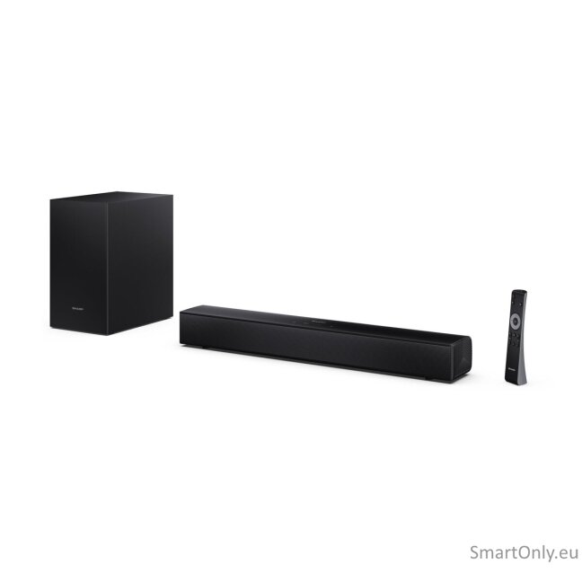 Sharp HT-SBW121 Compact 2.1 Soundbar with Wireless Subwoofer | Sharp 13 Sharp HT-SBW121 Compact 2.1 Soundbar with Wireless Subwoofer | Sharp 13