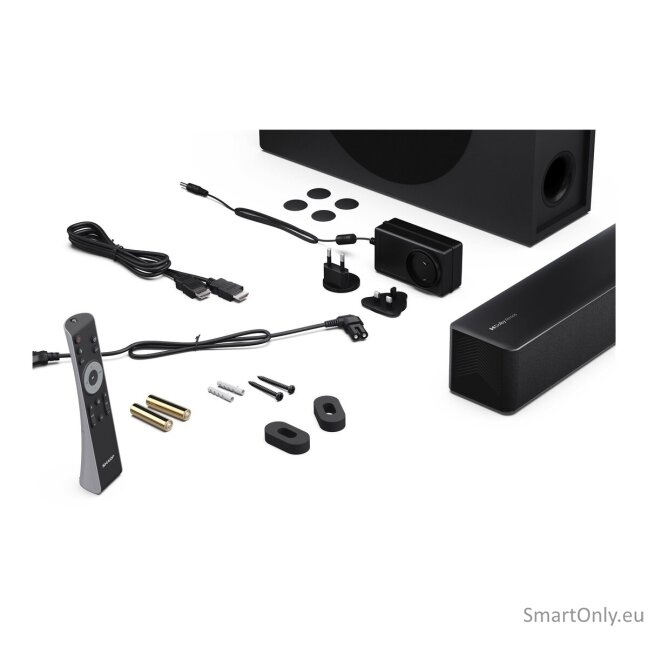 Sharp HT-SBW310 2.1 Dolby Atmos / DTS Virtual:X Soundbar with Slim Wireless Subwoofer | Sharp 20 Sharp HT-SBW310 2.1 Dolby Atmos / DTS Virtual:X Soundbar with Slim Wireless Subwoofer | Sharp 20